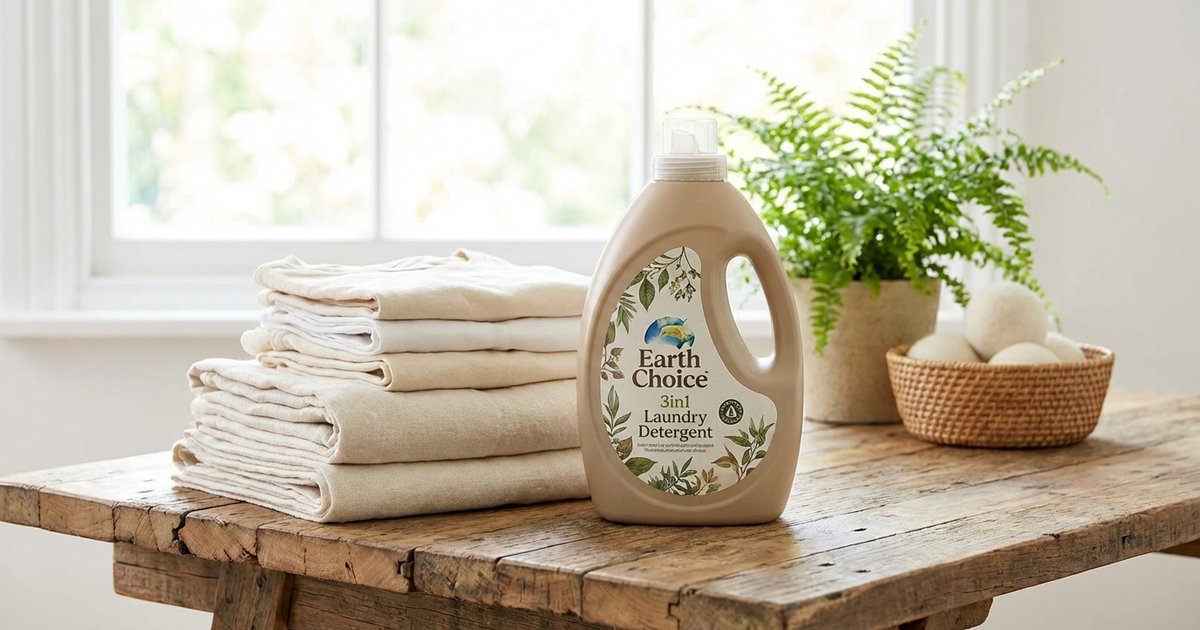 Review nước giặt Earth Choice 3in1: organic có thật sự sạch?