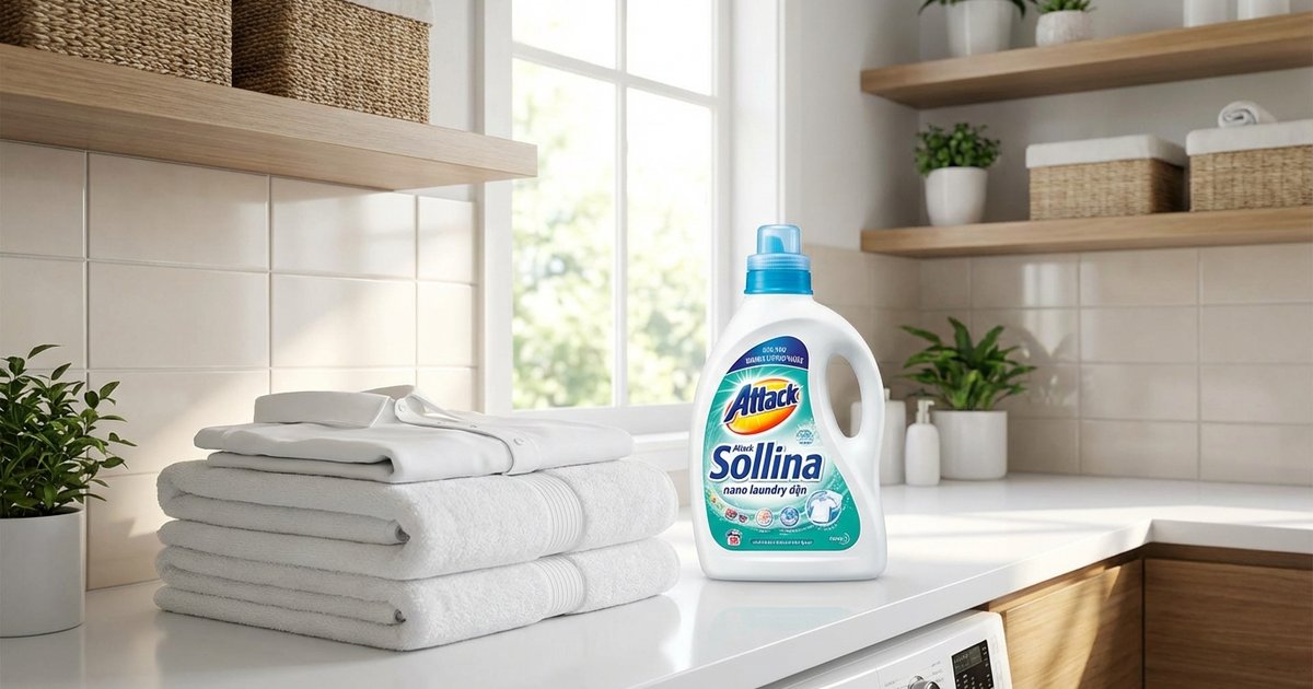 Review nước giặt Attack Sollina công nghệ nano: sạch hơn thật không?
