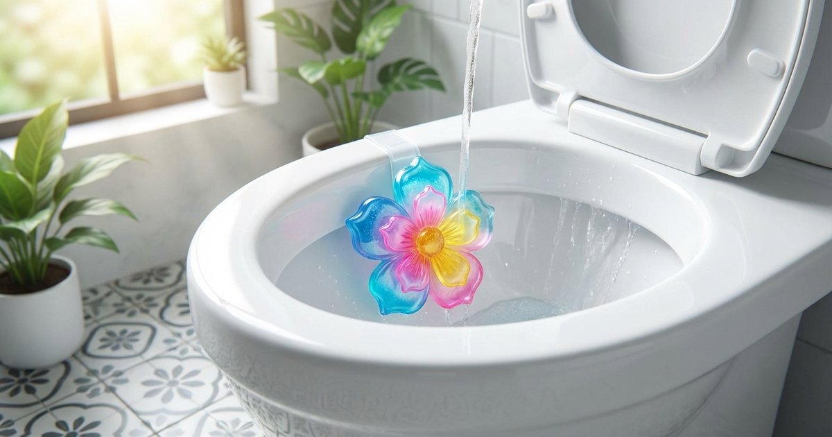 Review gel khử mùi bồn cầu hoa: dùng bao lâu hết?