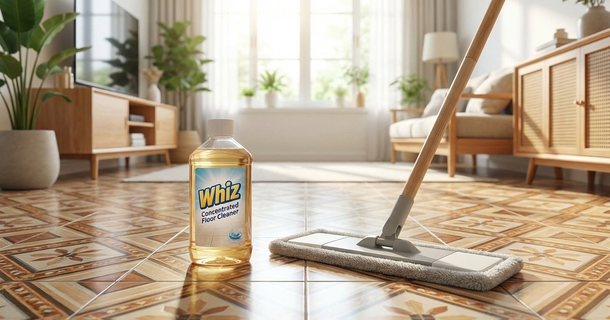 Review nước lau sàn Whiz đậm đặc: có kinh tế hơn thật không?