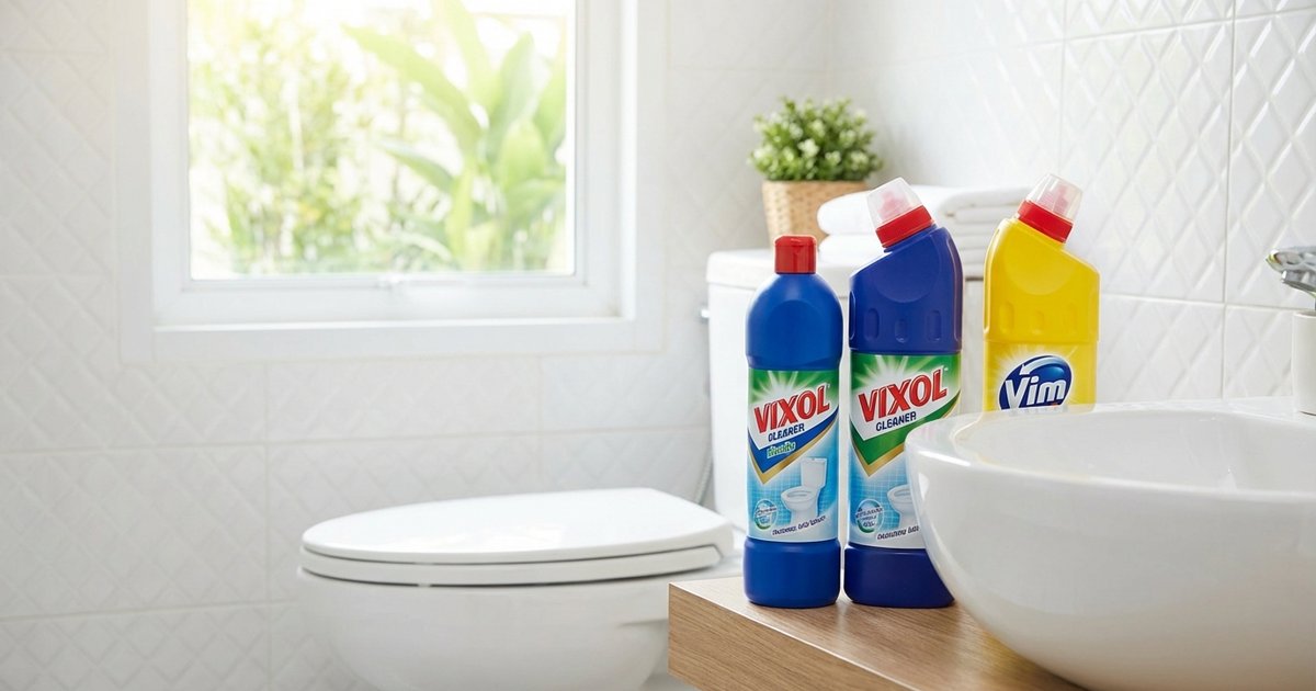 Vixol vs Vim: nước tẩy bồn cầu nào mạnh hơn?