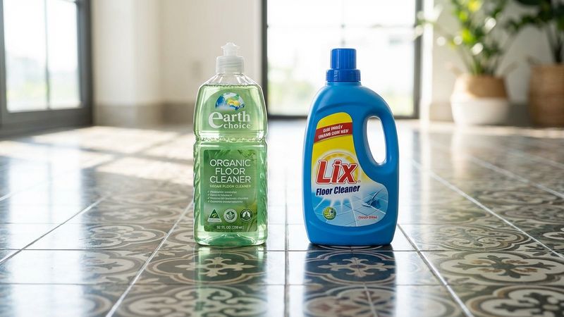 Earth Choice vs Lix: nước lau sàn nào sạch hơn?