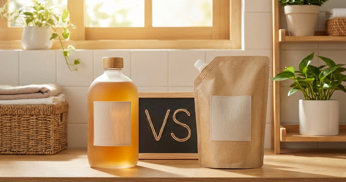 Nước giặt chai vs túi: loại nào tiết kiệm hơn?