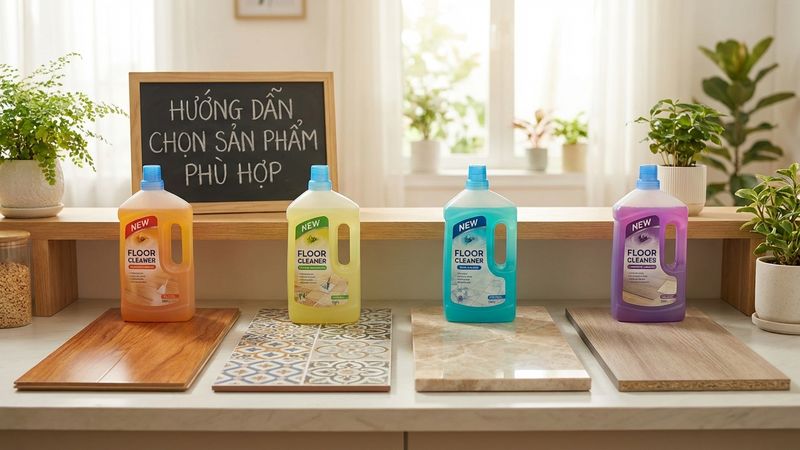 Cách chọn nước lau sàn an toàn: hướng dẫn chi tiết cho mọi gia đình