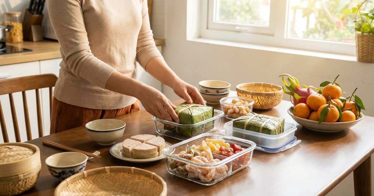 Cách xử lý thực phẩm Tết dư thừa không lãng phí