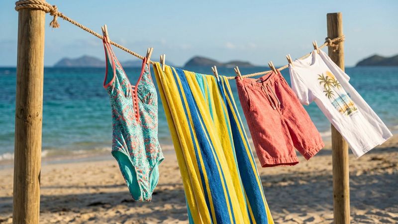 Cách Giặt Đồ Đi Biển: Quần Áo, Khăn Tắm, Áo Phao Đúng Cách