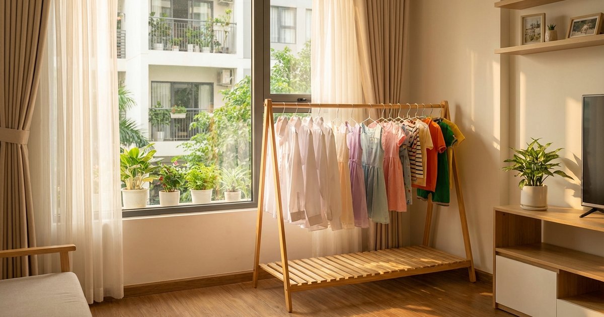 Cách giặt quần áo mau khô khi không có máy sấy
