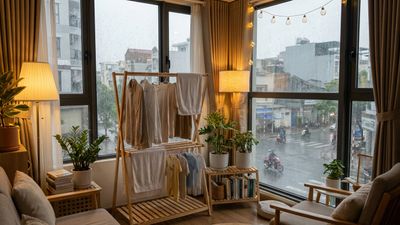 Giặt đồ mùa mưa: 8 mẹo từ chị em nội trợ