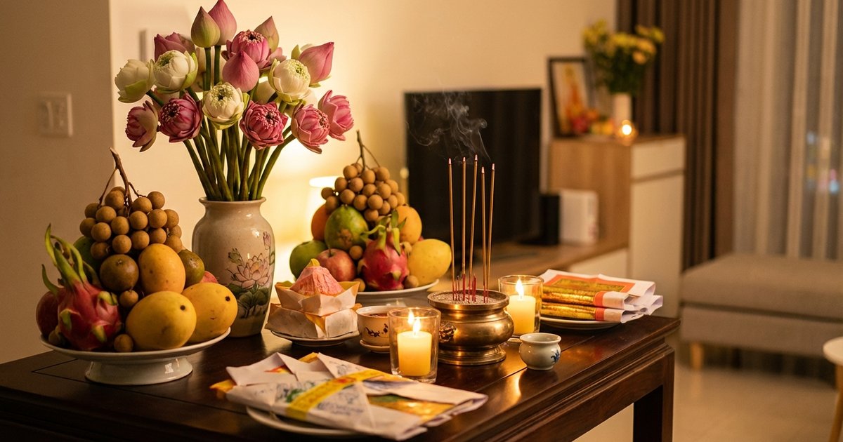 Rằm tháng 7: mâm cúng Vu Lan báo hiếu đầy đủ và ý nghĩa