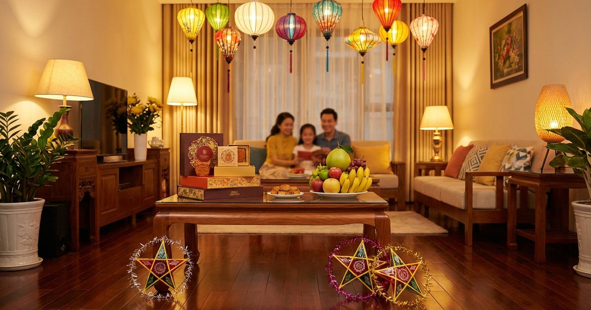 Tết Trung Thu: dọn nhà đón trăng rằm sạch sẽ, ấm cúng