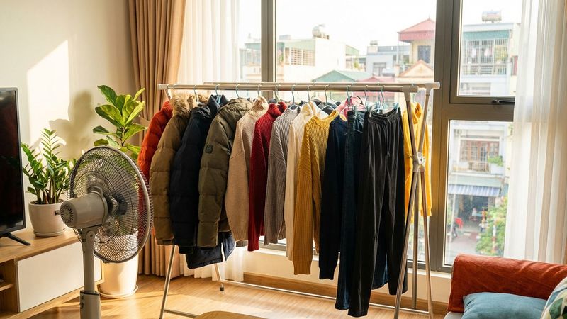 Cách giặt đồ mùa đông nhanh khô khi trời ẩm: 7 mẹo thực tế