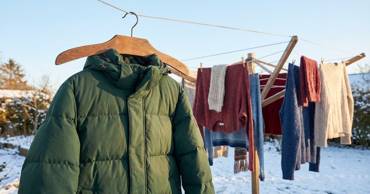 Mẹo phơi đồ mùa đông nhanh khô không hôi: 5 cách ai cũng làm được