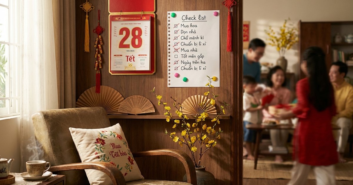 Countdown Tết 2027: checklist chuẩn bị sớm