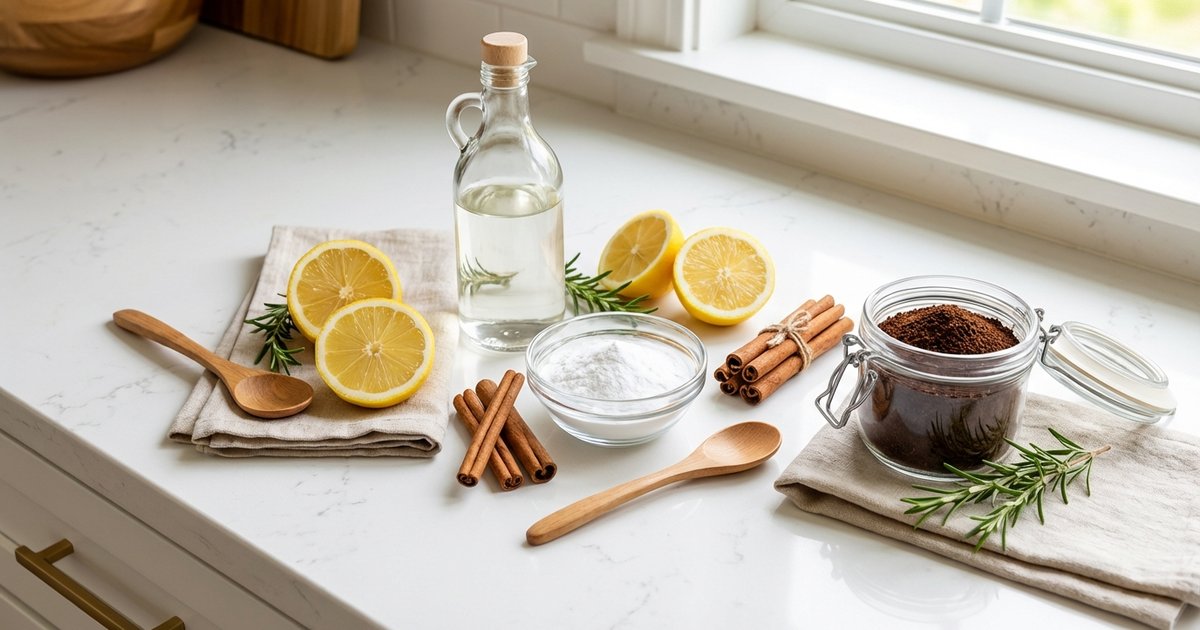 7 mẹo khử mùi tự nhiên bằng nguyên liệu nhà bếp