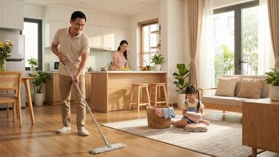Cách chia việc nhà cho cả gia đình: ai cũng vui, không ai bị quá tải