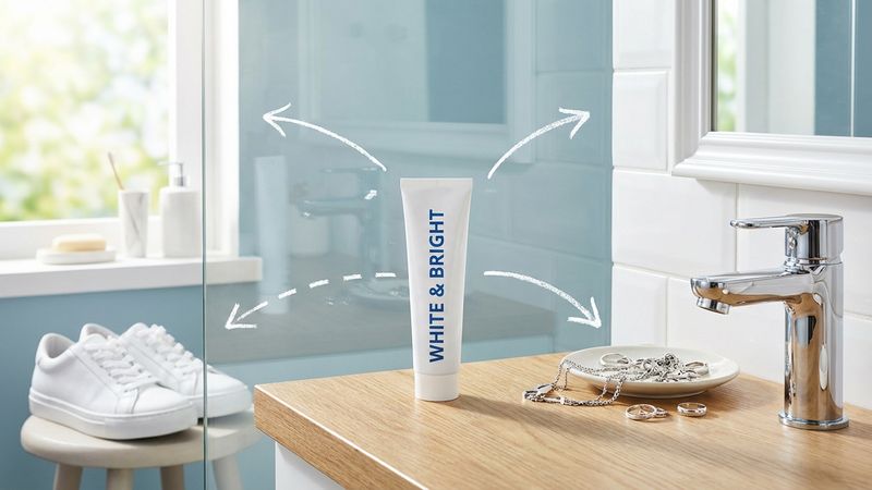 10 mẹo trị vết bẩn bằng kem đánh răng: tẩy vết ố, đánh bóng, khử mùi