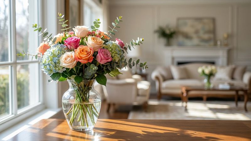 Cách làm sạch bình hoa thủy tinh bám cáu: trong suốt sáng bóng