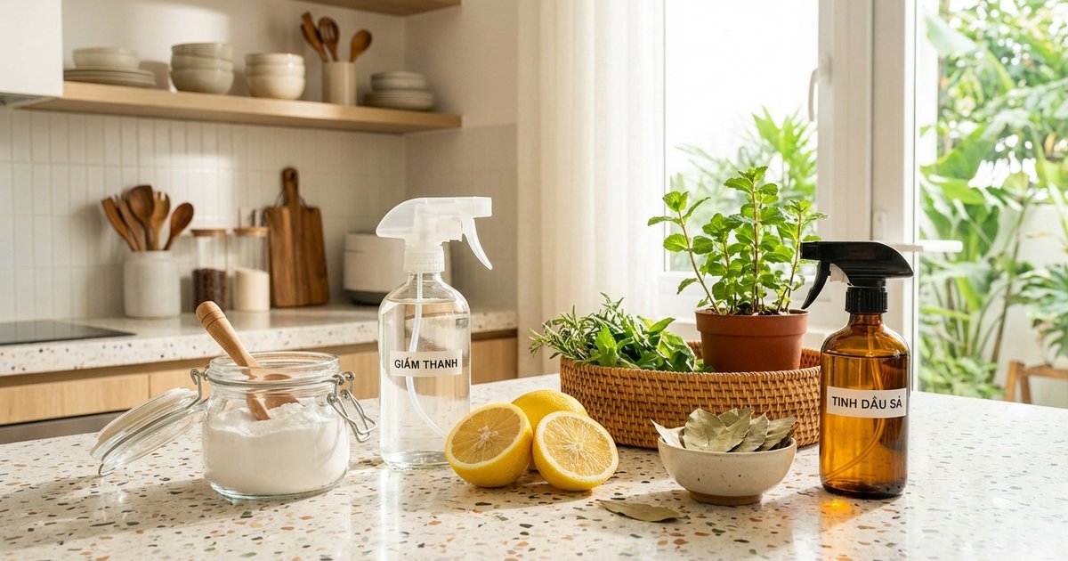 Mẹo diệt gián nhà bếp an toàn, hiệu quả: 7 cách không cần hóa chất mạnh