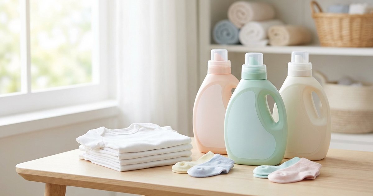 Nước giặt nào an toàn cho trẻ sơ sinh?