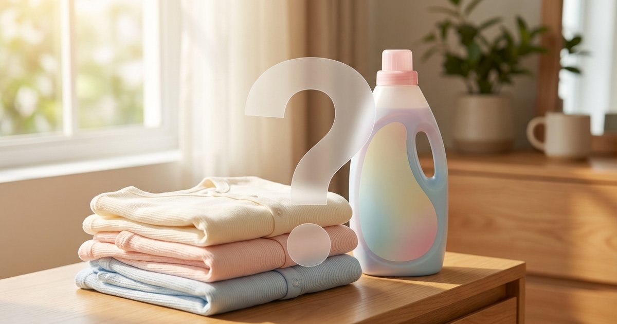 Có nên dùng nước xả cho đồ trẻ em không?