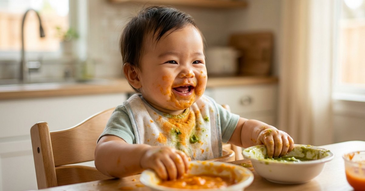 Cách tẩy vết bẩn thức ăn trên đồ bé: từ cháo, bí đỏ đến sốt cà chua