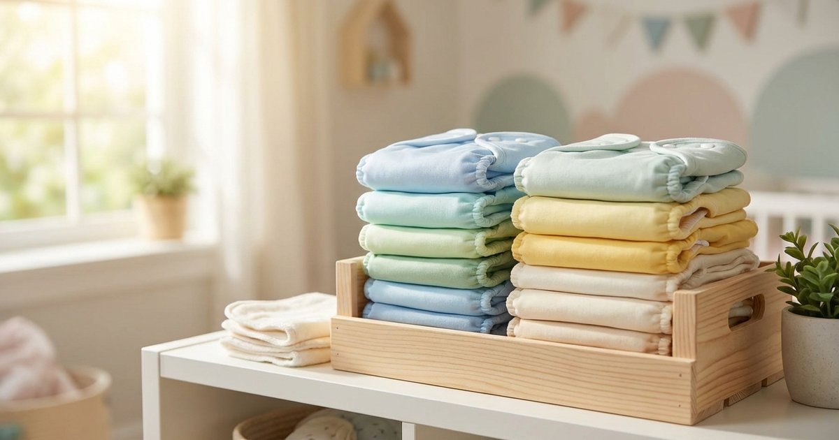 Cách giặt bỉm vải, tã vải sạch, không mùi