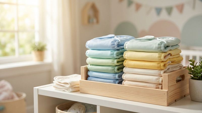 Cách giặt bỉm vải, tã vải sạch, không mùi