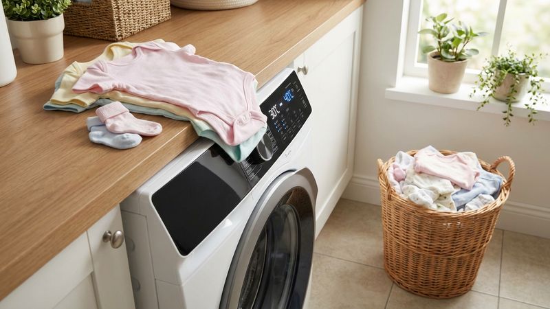 Nhiệt độ giặt nào an toàn cho đồ bé? Bảng hướng dẫn chi tiết