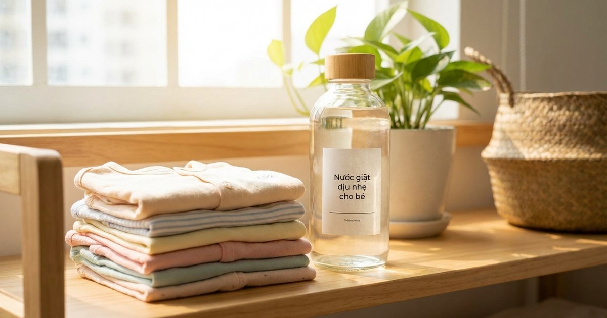 Nước giặt có mùi thơm có hại cho bé không? Sự thật mẹ cần biết