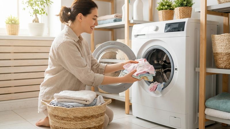 Cách giặt đồ trẻ em bằng máy giặt đúng cách: hướng dẫn A-Z