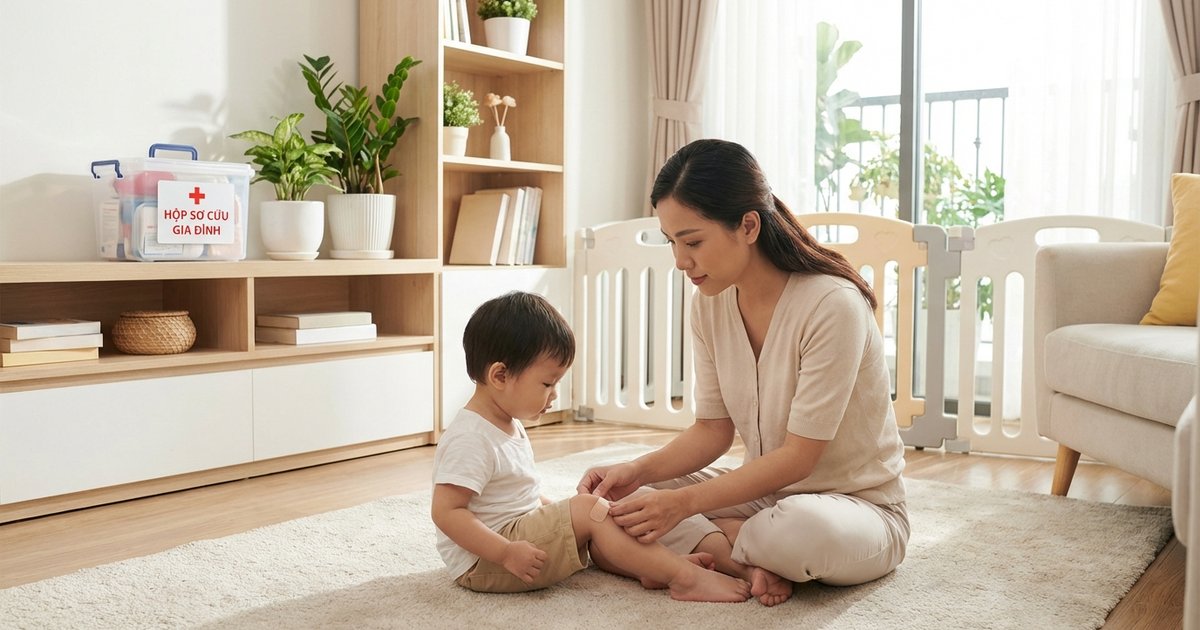 Cách xử lý khi bé bị dính hóa chất tẩy rửa: sơ cứu đúng cách