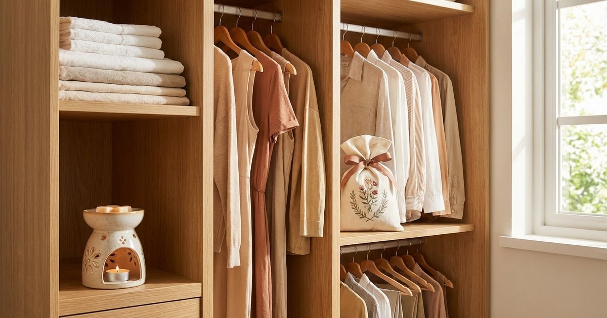 Cách làm thơm tủ quần áo bằng sáp thơm: 6 mẹo đơn giản