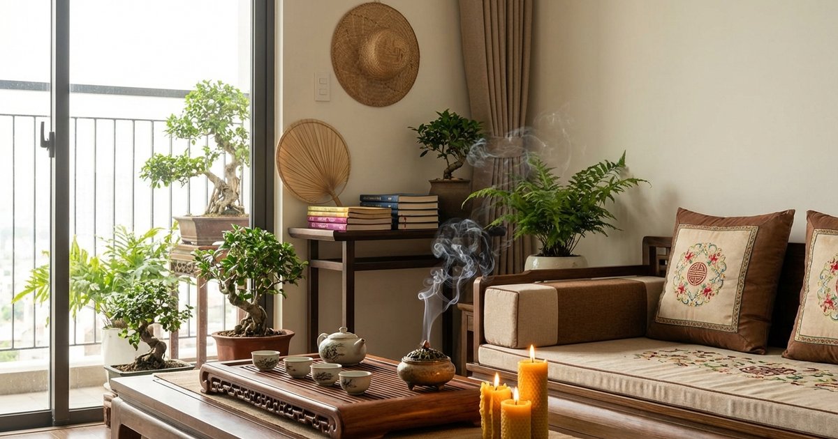 Mùi hương nào phù hợp phong thủy từng phòng? Hướng dẫn chọn hương theo không gian