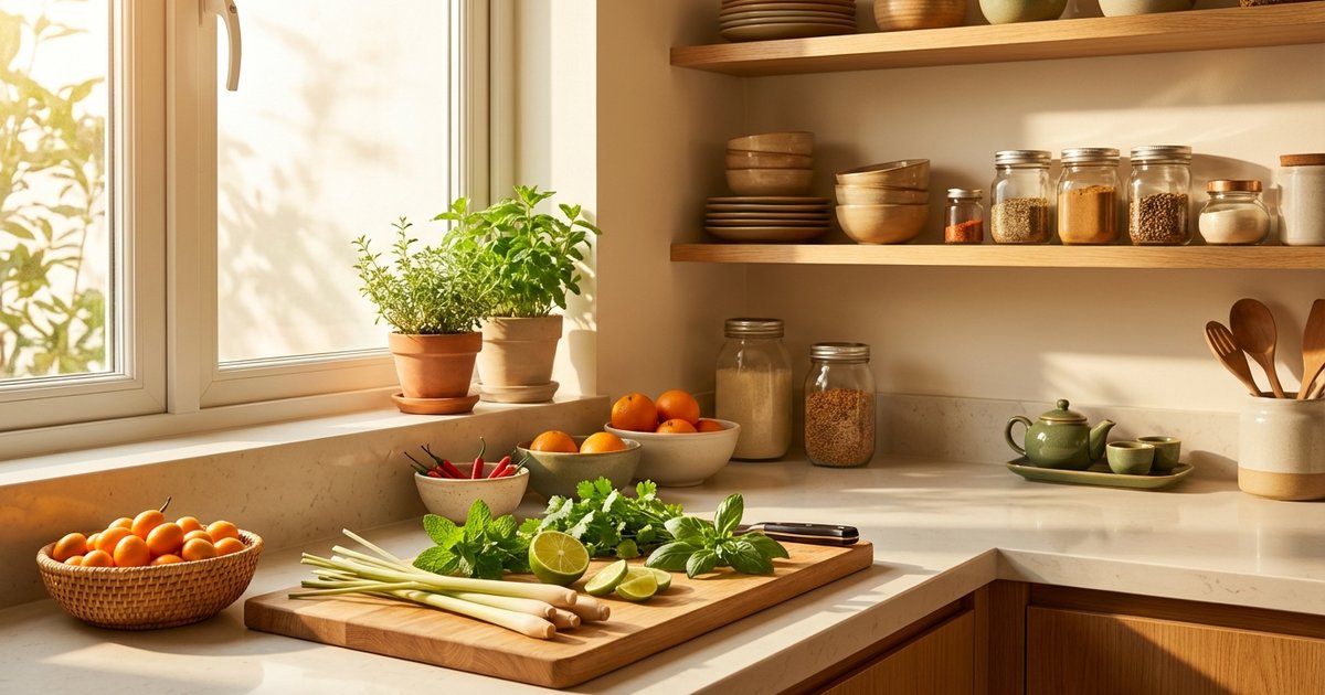 Cách làm thơm phòng bếp sau khi nấu ăn: hết mùi dầu mỡ, tanh cá