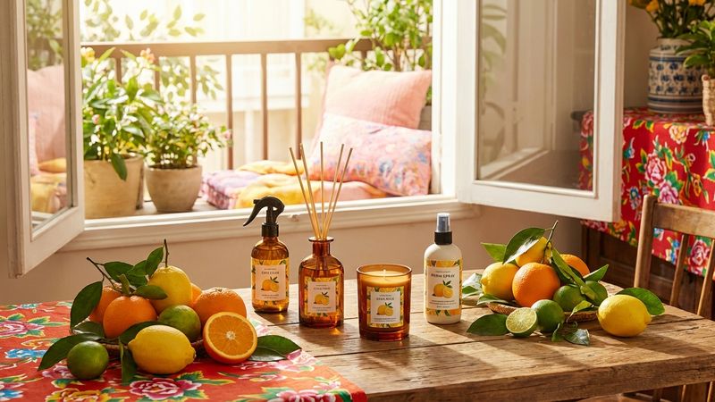 Mùi hương citrus: tươi mát, sảng khoái cho mùa hè và không gian sống