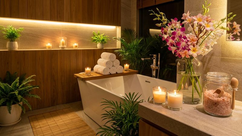 Cách tạo không gian spa thư giãn tại nhà: 7 bước biến phòng tắm thành spa