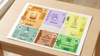 Bản đồ hương thơm cho từng khu vực nhà: tổng hợp toàn diện