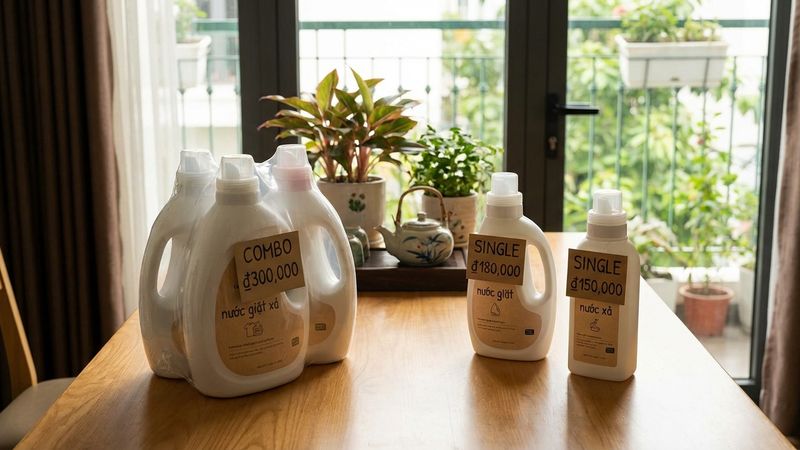 Mua combo hay mua lẻ: tính toán chi phí chi tiết cho sản phẩm gia dụng