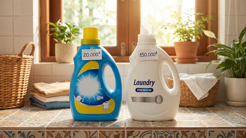 Nước giặt đắt có tốt hơn nước giặt rẻ không? So sánh thực tế