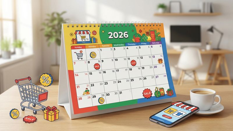 Lịch khuyến mãi online 2026: mua gì, khi nào để tiết kiệm nhất?