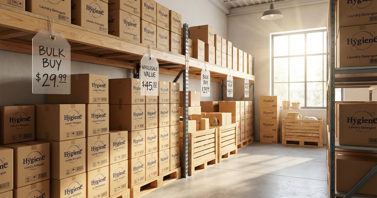 Mua sỉ nước giặt: khi nào nên, khi nào không? Kinh nghiệm thực tế