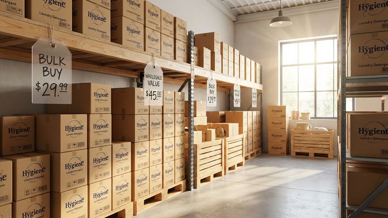 Mua sỉ nước giặt: khi nào nên, khi nào không? Kinh nghiệm thực tế