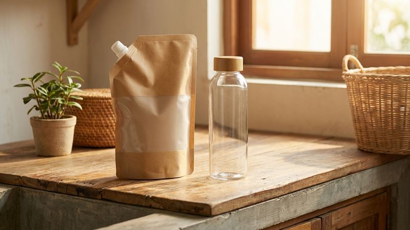 Nước giặt túi refill: lựa chọn tiết kiệm & xanh cho gia đình