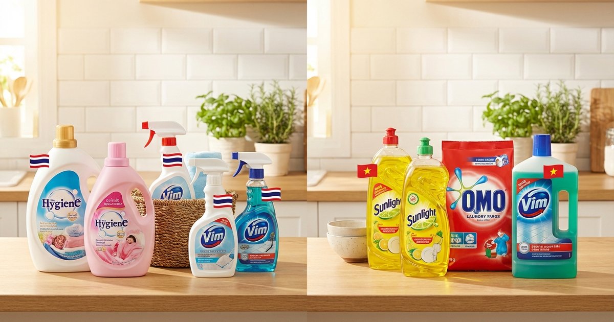 Sản phẩm nào nên mua hàng Thái, hàng nào nên mua Việt? So sánh thực tế