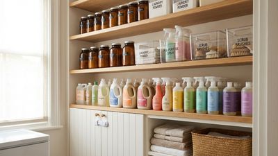 Cách lưu trữ, stock sản phẩm tẩy rửa đúng cách: an toàn và tiết kiệm