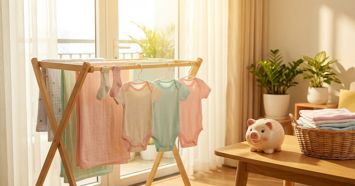 Mẹo giặt đồ bé tiết kiệm mà vẫn sạch khuẩn