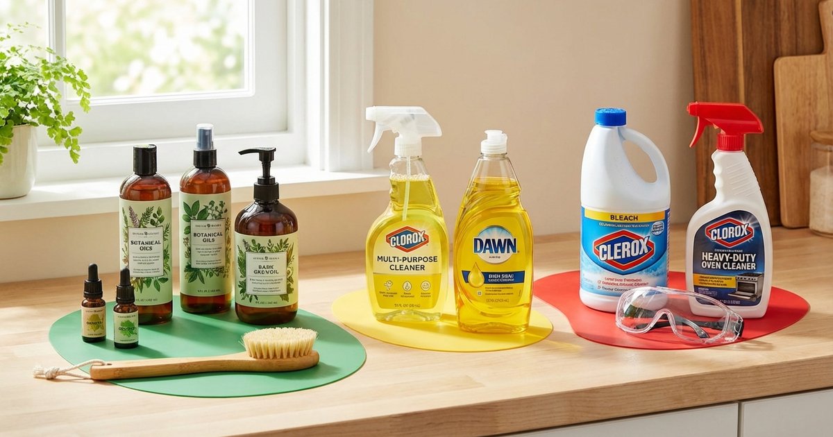 Hóa chất tẩy rửa nào an toàn, loại nào cần tránh? Bảng phân loại cho gia đình