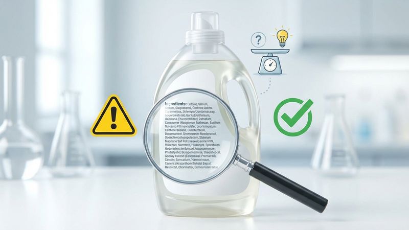 Tác hại của nước giặt chứa hóa chất mạnh: những điều bạn cần biết