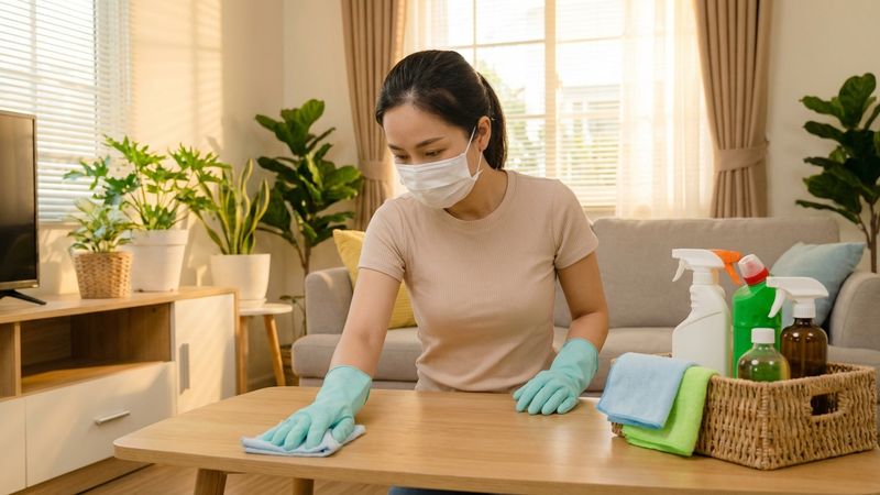 Cách bảo vệ sức khỏe khi dọn dẹp, tẩy rửa