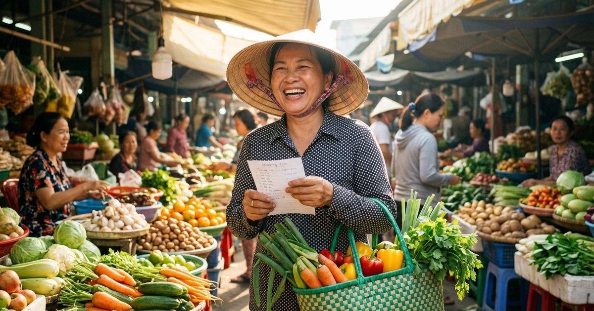 Ăn uống lành mạnh: tips đi chợ thông minh